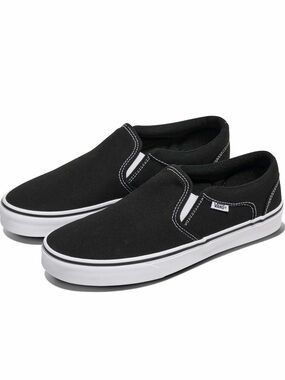 Vans Black Asher Slip-On